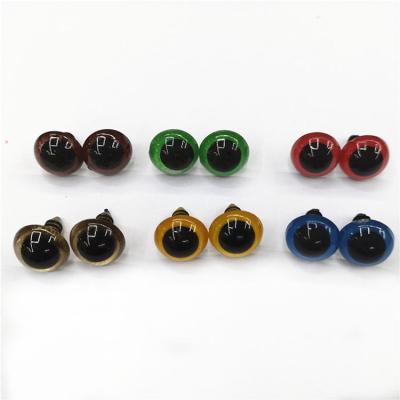 China Kids DIY 3mm to 40MM Customization Safety DIY Plastic Doll Toy Eyes with Plastic Joints for Puppet Crafts Dolls Accessories for sale