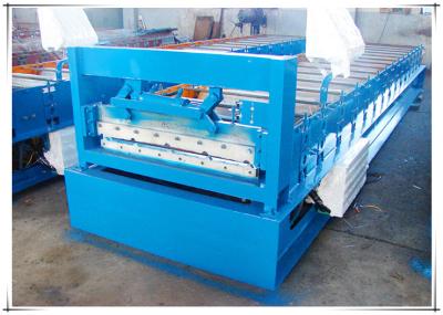 China Metal Corrugated Tile Wall Panel Roll Forming Machine 400mm H Shape for sale