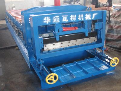 China Glazed Sheet Metal Roll Forming Machine for sale