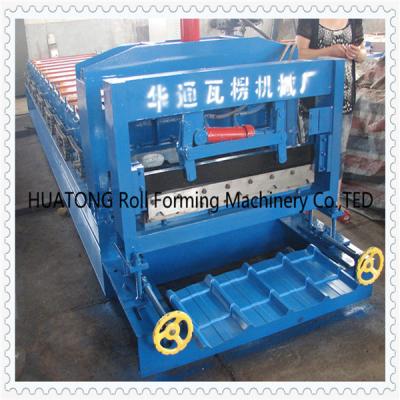 China Hydraulic Glazed Tile Roll Forming Machine sheet metal WITH Circle arc for sale