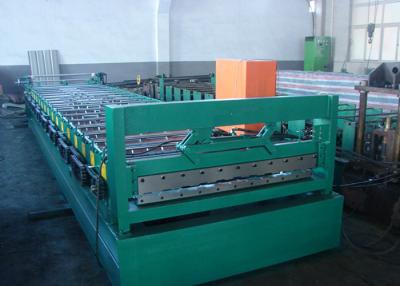 China Roof And Wall Sheet Making Equipment , Wall Panel Roll Forming Machinery Russian C8 Series for sale