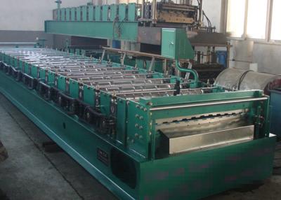 China Color Coated Steel Sheet C10 Wall Panel Roll Forming Machine With Delta Plc Control System for sale