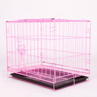 China New Trend Breathable Cheap Kennel Wire Iron Metal Big Success Pet Cages Dog Carrier Kennel Crate for sale