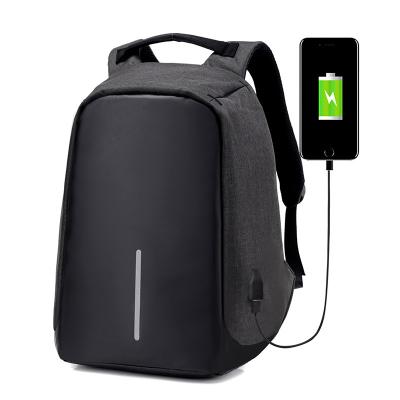 China Travel Waterproof Cheap Anti-theft Backpack Waterproof Notebook Laptop Bags USB Computer Charging Backpack for sale