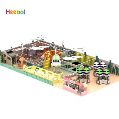 China Plastic playground the most popular children's indoor playground equipment for sale