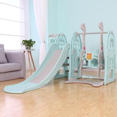 China Indoor Plastic Playground Plastic Kindergarten Kid Playground Slide for sale