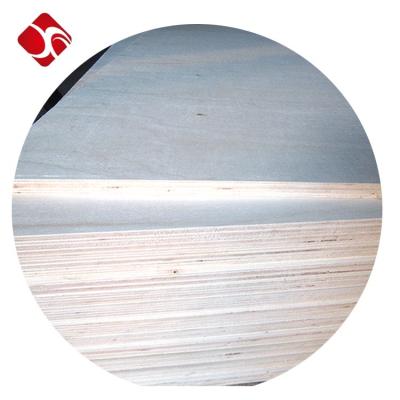 China Modern white birch plywood, poplar core, E1 glue, BB/CC grade for sale