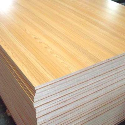 China Wholesale China Supplier 8mm Laminated Melamine MDF Moisture Proof Board with High Quality Best Price for sale