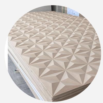 China New Style OEM Logo Moisture Proof Printing On MDF Board Primed Pre Laminated For Factory Direct Sale for sale