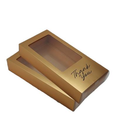 China Promotion Yellow Color Classic Packaging Box With Fixed Ribbon Gift Box for sale