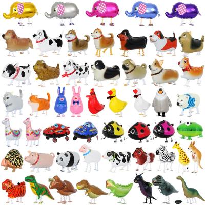 China The Gift Toy New Design Walking Pet Balloons The Good Quality Walking Unicorn Dinosaur Dog Animals Balloon for sale