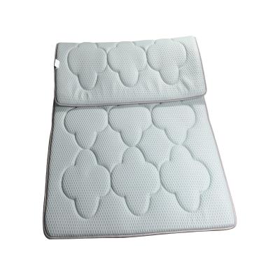 China Foldable Breathable 3D Air Mesh Fabric Antistatic Quilted Mattress for sale