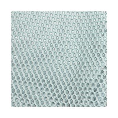 China 2021 memory fashion mesh fabric for clothing, 100% polyester sandwich air mesh fabric for clothing for sale