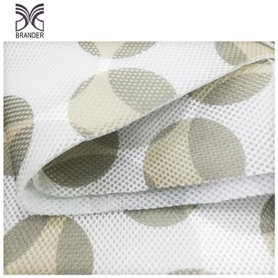 China 100% monofilament printed venting/ventilation polyester sandwich mesh can be used for bedding and mattress cover for sale