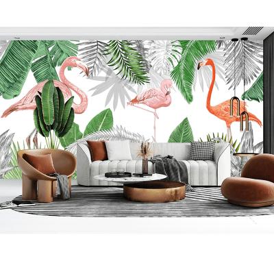 China Modern High Quality Custom Size Wallpaper Nature Landscapes Wall Murals Living Room Design for sale