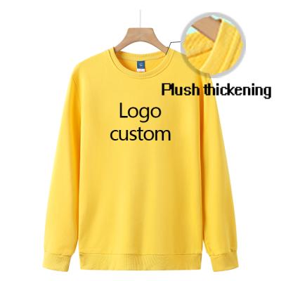 China Anti Wrinkle Anti Wrinkle CrewNeck Dropped Shoulders Sleeve Oversized Plain Sweatshirt For Men for sale