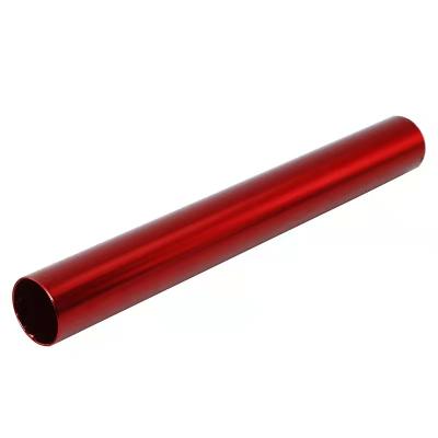 China Aluminum Profile Customized Red Alumina Round Tube Size Can Be Customized for sale