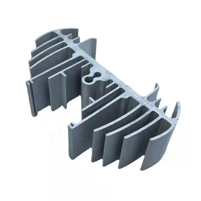 China Aluminum Profile Customized CNC Machining Aluminum Extrusion Sunflower Radiator Aluminum Sunflower For Construction Machinery for sale