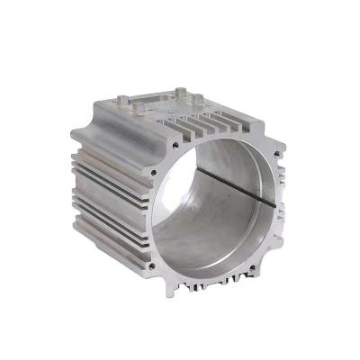 China Aluminum Profile Factory Customized CNC Aluminum 6063 Electric Motor Motor Housing Aluminum Extruded Motor Shells Profile for sale