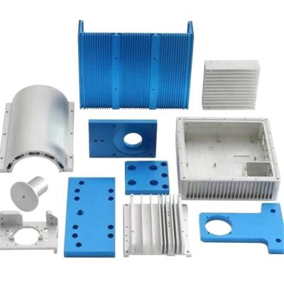 China Aluminum Profile Extrusion Precision Aluminum Alloy Industrial Aluminum Parts Processing Custom Oxidation Spraying for sale