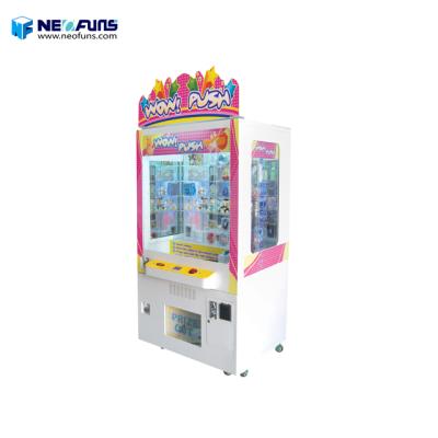 China Key Kids Toy Vending Machine Arcade Game Machine Metal Cabinet Neofuns Push Victory Gift Key Type for sale