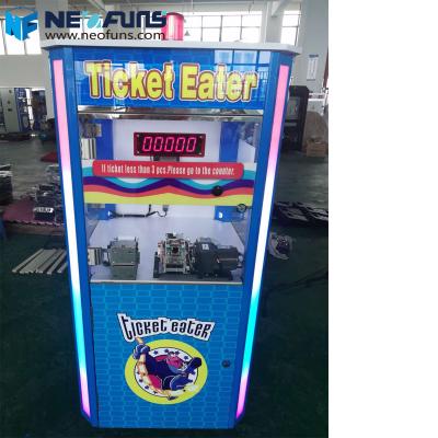 China Full Iron Metal Construction Lottery Ticket Counting Machine Ticket Eater Game Machine Ticket Counter Machine for Game Center for sale