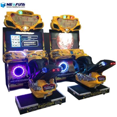 China Metal+acrylic+plastic China factory wholesale arcade motorcycle driving game machine for sale