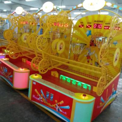 China High quality full metal construction iron machine+baby children's basketball game arcade basketball arcade machine for sale