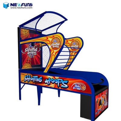 China Newest Attractive Appearance Basketball Electronic Game Machine Coin Operated Basketball Hoop For Sale for sale