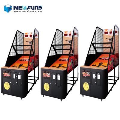 China Metal Cabinet Amusement Basketball Game Machine / Street Basketball Arcade Game Machine for sale