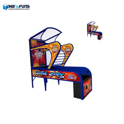 China Indoor Basketball Arcade Game Machine from Neofuns Arcade Hoops Cabinet Basketball Game /Street Full Iron Metal Construction for sale