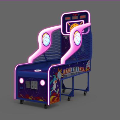 China New Style Metal+Wooden+Plastic Neofuns Children's Basketball Machine For Sale for sale