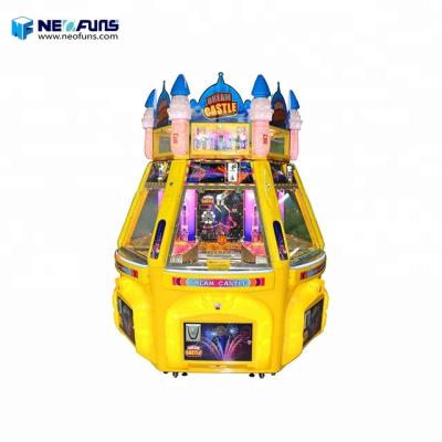 China Dream Metal+acrylic+plastic Castle coin pusher &Redemption game machine arcade ticket lottery game machine for sale for sale