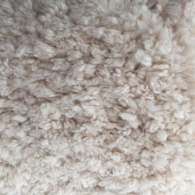 China White Softness Polyester Large Shaggy Rug Baby Crawling Home Centerpiece Living Room Rug for sale