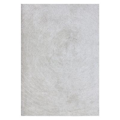 China Modern Rihome Ring Design Polyester Cream Blanket Rug Factory 200x300cm for sale