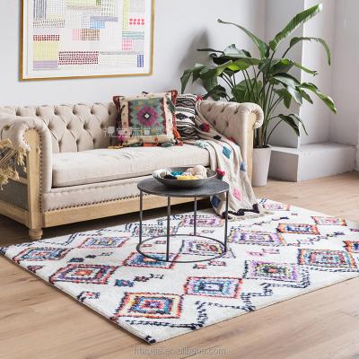 China Wholesale Cheap Colorful Super Soft And Shaggy Super Soft Printed Rug With Anti Slip Backing For Bedroom for sale