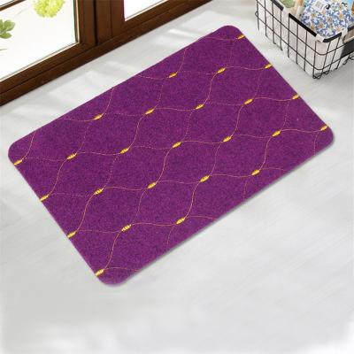 China Modern Luxury Napping Door Mat Carpet Exhibition Carpet Floor Mat Sewing Embroidery Hotel Floor Mat Cheap Price for sale