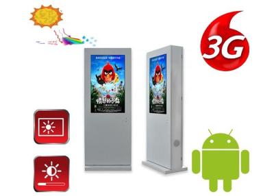 China Anti Glare glass Outdoor LCD Advertising Display 42 Inch Touch Screen Monitor for sale