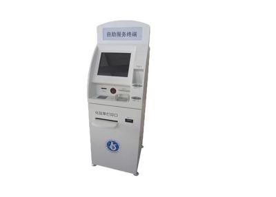 China 19 Inch Self Service Kiosk Touch Screen Cold Rolled Steel Abinet 300Cd / M2 for sale