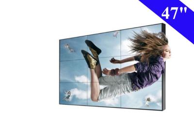 China Wall Mount LCD Video Wall Screens 47 inch with 4.9mm Ultra Narrow Bezel for sale