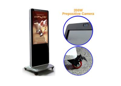 China 1080P Interactive Information Kiosk Touch Screen Monitor Built - In 500 Megapixels Camera for sale