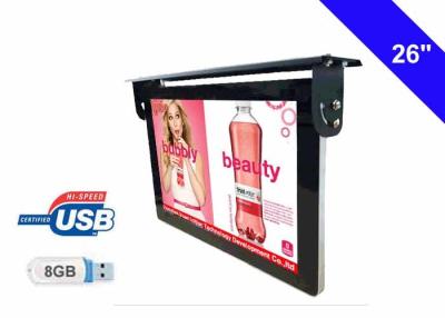 China Bus Roof Mount Commercial LCD Display Advertising TV built-in media player for sale