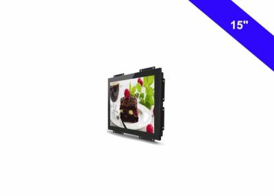 China Indoor Advertising Open Frame LCD Display Video media Player Screen for sale