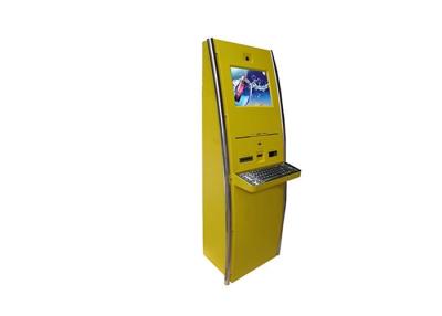 China Bank Card Self Service Payment Kiosk , Windows XP Kiosk Touch Screen for sale