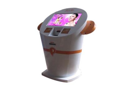 China Dual Capacitive Touch Screen Self Service Kiosk Cold Roll Material Queue Management System for sale