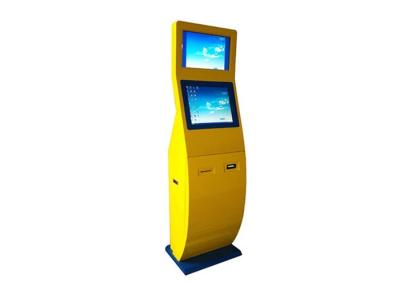 China Internet Self Service Kiosk / Interactive Information Kiosk Inner Speaker For Hotel for sale