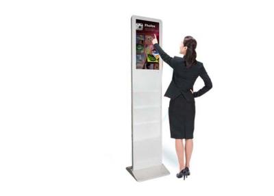 China Commercial LCD Display Touch Screen Kiosk Free Standing Kiosk With 178° Visual Angle for sale