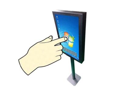 China Floor Standing Interactive All In One Touch Screen Kiosk Digital Menu Boards for sale