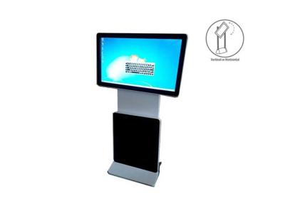 China Indoor Interactive Floor Standing Rotating Touch Screen Kiosk 42