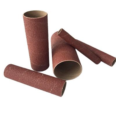 China High Quality Aluminum Oxide Spiral Band Abrasive Sleeves With Drum Set for sale